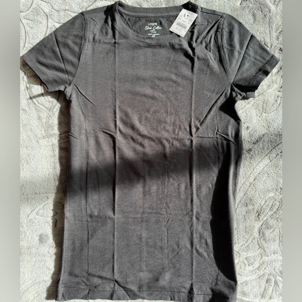 J.Crew Women’s Slub Cotton Tee - XS - Picture 2 of 7